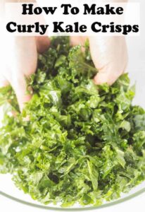 Curly kale crisps make an ideal quick healthy snack recipe. Here I show you how to make curly kale crisps in just 15 minutes. All that's needed is 200g curly kale, 1 tbsp. olive oil and a little salt to season. You'll love this easy light and crispy savoury delight! #neilshealthymeals #recipe #snack #curly #kale #kalecrisps
