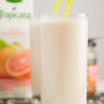 This grapefruit oatie smoothie is quick and easy to prepare. With a delicious rejuvenating naturally sweet taste. It's a great source for your daily vitamin C helping to combat and relieve colds and flu symptoms and reduce stress levels!