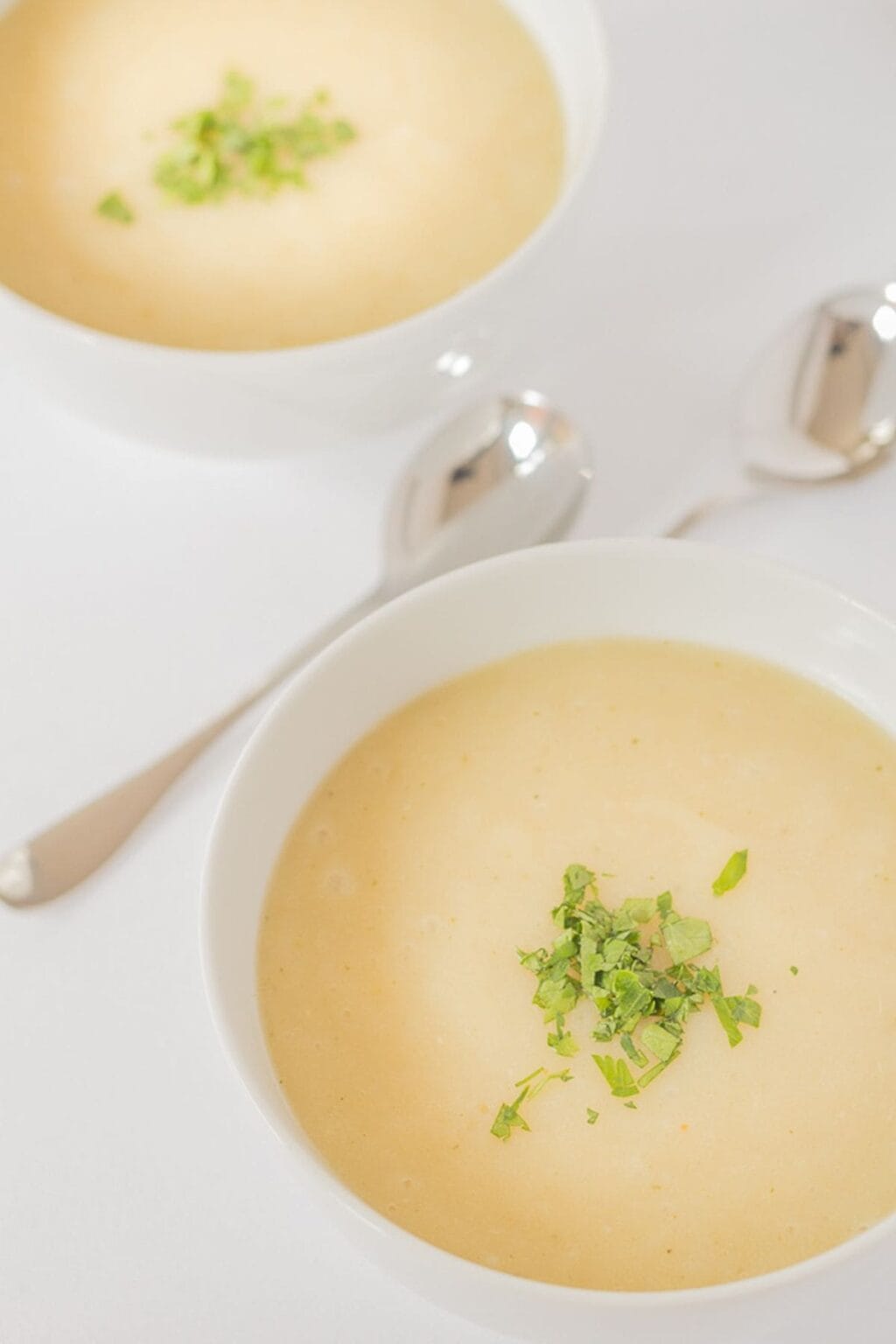 Roasted Garlic Onion and Potato Soup Neils Healthy Meals