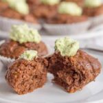 These mint aero cupcakes are oozing with that unique chocolatey peppermint taste that you can only get from an Aero bar, but in a delightful cupcake form. They're much healthier and kids will love them!