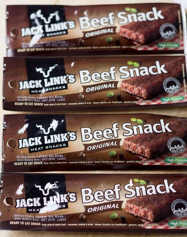 Jack Links Beef Snack Table