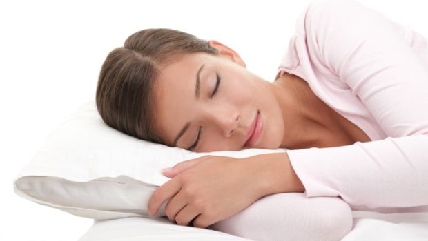 Woman getting enough sleep to maintain a healthy body.