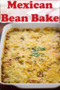 This Mexican bean bake is such a delicious and easy quick healthy meal. Stuffed full of protein, dietary fibre and essential vitamins and minerals, it’s ready and on the family table in less than one hour! #neilshealthymeals #recipe #mexican #beanbake