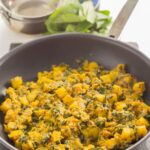 This simple potato and spinach curry is not only vegan and low in calories but its exceptionally tasty, easy to make and ready to serve on your dinner table in less than one hour.