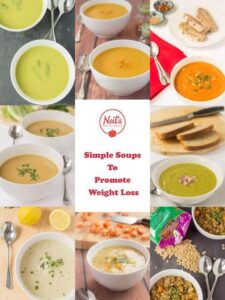 Announcing my free simple soups eCookbook launch today for all new subscribers. 10 easy low calorie nourishing recipes to help promote weight loss and keep you full and satisfied.