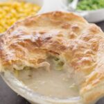 This turkey and leek pie is a simple and quick recipe for using up any leftover turkey from the festive period.