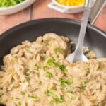 Quick healthy beef stroganoff is an easy cheats version of the classic hearty meal made to suit the whole family. This delicious creamy tasting recipe will fully satisfy those hungry mouths!