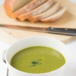 Sweet potato and spinach soup is a quick and easy, hearty, comforting soup. Nourishing, delicious and rich in flavour this healthy green soup is a perfect lunch soup for those winter soup moments!