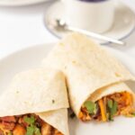 You'll love these delicious chorizo and egg breakfast burritos. They're quick to make and stuffed with bags of flavour from a tasty chorizo sausage, mushroom and egg combination. These are your reason to get up at the weekend and they're perfect as a brunch, lunch or dinner option too!