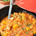 Easy Moroccan Chicken Tagine with Butternut Squash-Featured Image