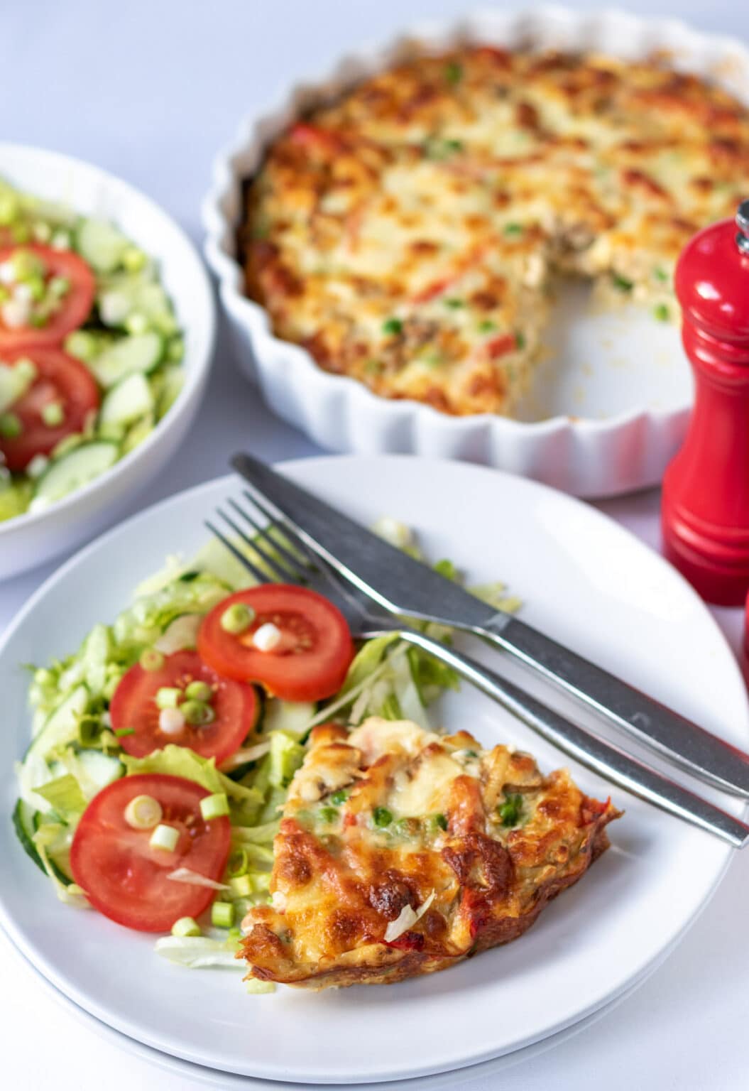Oven Baked Vegetable Frittata - Neils Healthy Meals