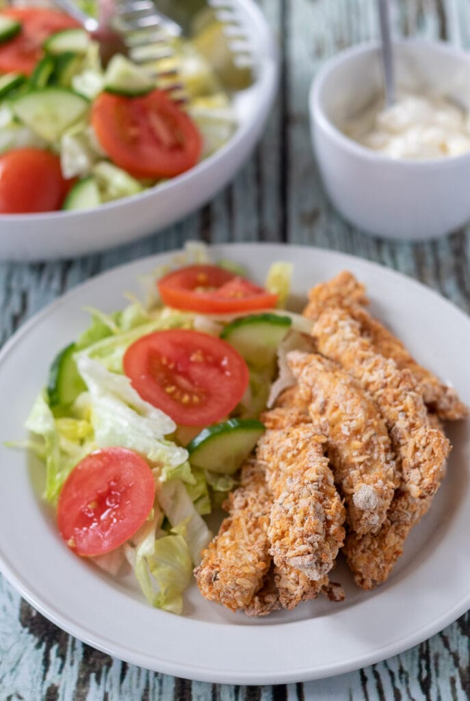 Healthy Baked Chicken Strips - Neils Healthy Meals